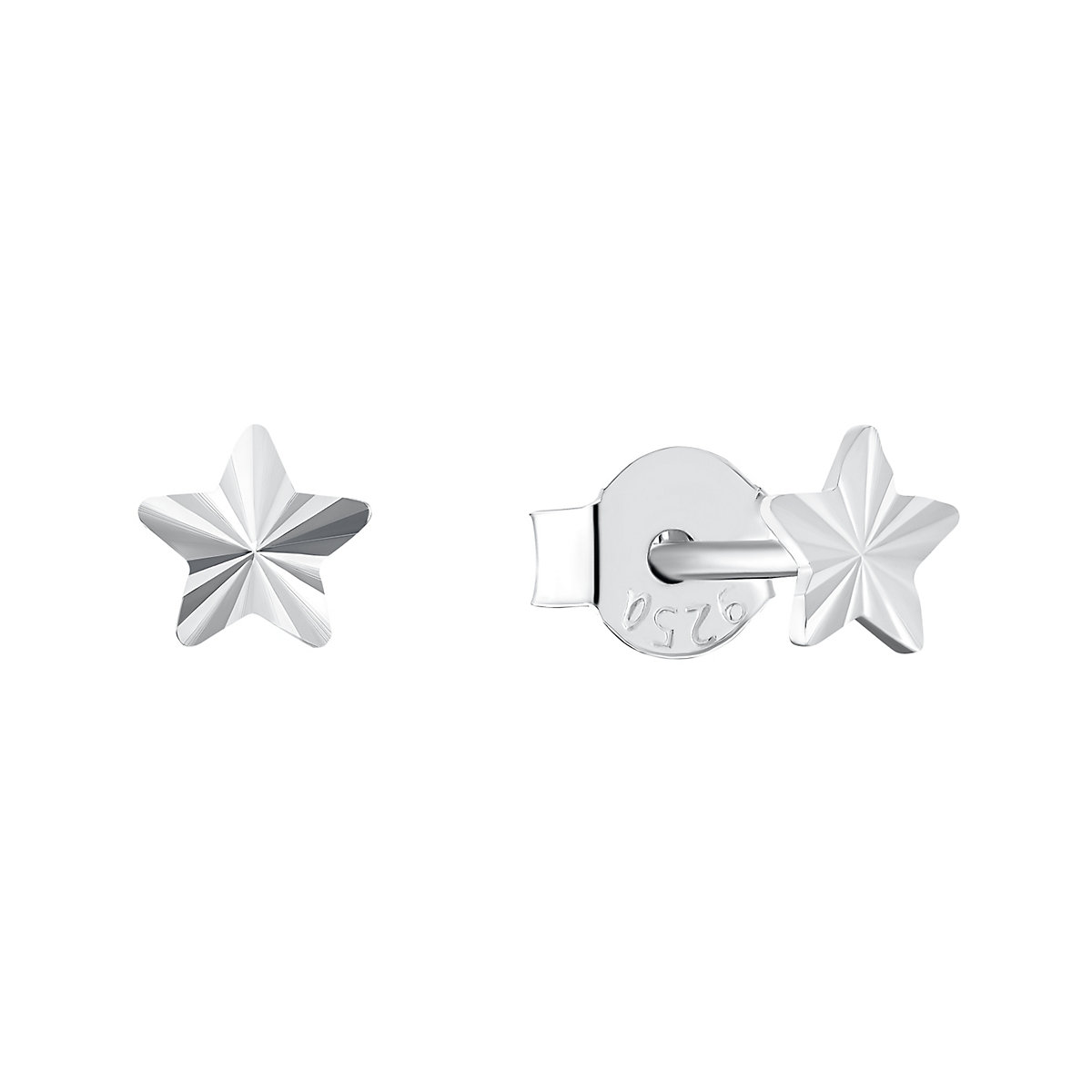 Ohrstecker für Mädchen, 925 Sterling Silber | Stern Ohrstecker für Mädchen