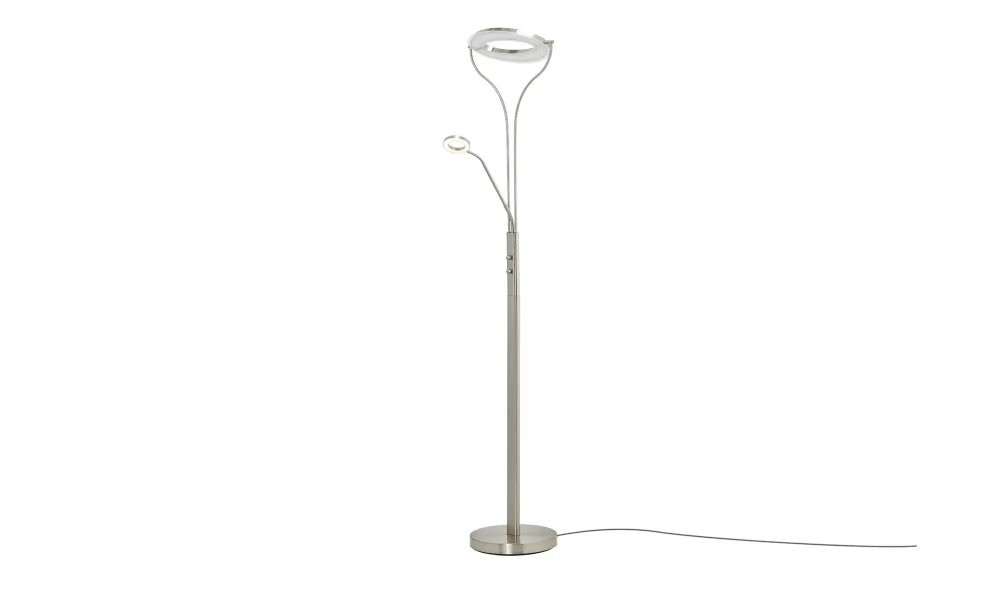 Meisterleuchten LED-Deckenfluter, 2-flammig, Chrom