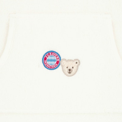 Bade Poncho FC Bayern, weiß