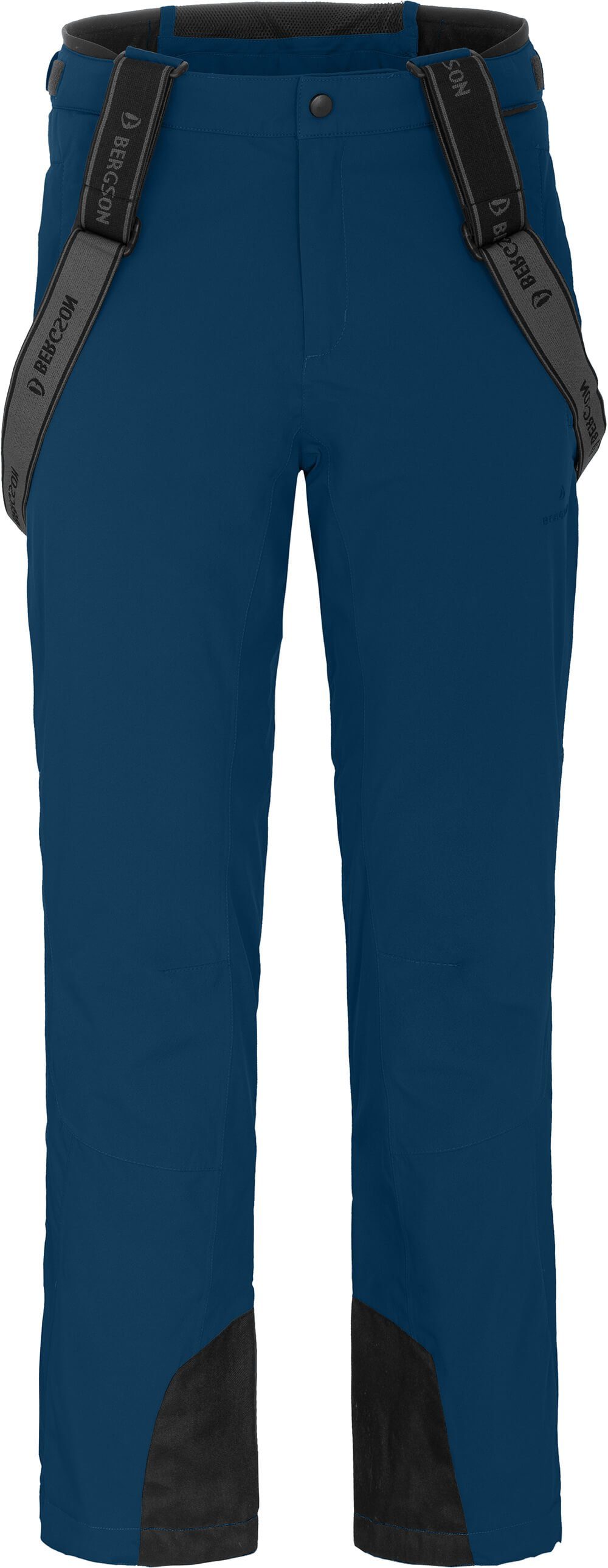 Bergson Skihose FLEX Herren Skihose, wattiert, bielastisch, 20000 mm Wassersäule, Langgrößen, poseidon blau