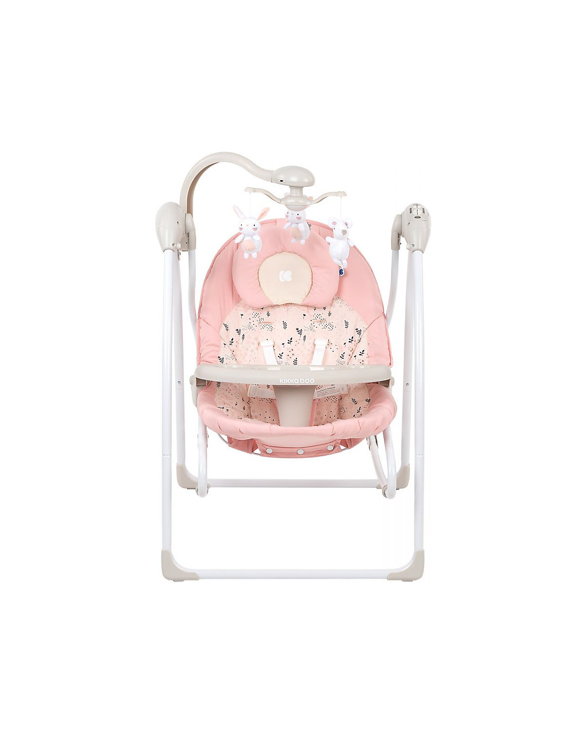 Babyschaukel Mia 2in1, Schaukelstuhl Musik verstellbare Rückenlehne Babywippen