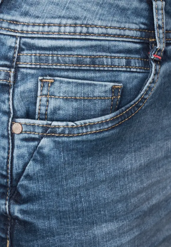 CECIL Blauer Jeansrock