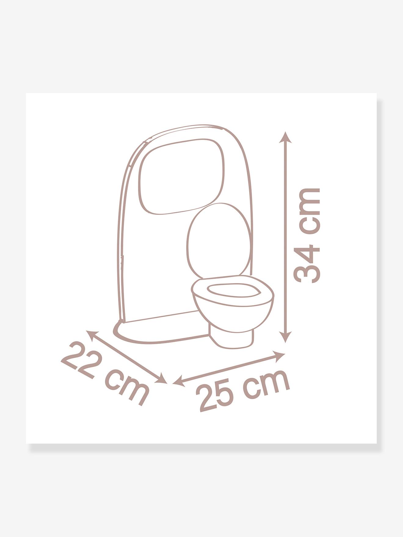 Smoby Toiletten-Spielset für Puppen Baby Nurse SMOBY - mehrfarbig