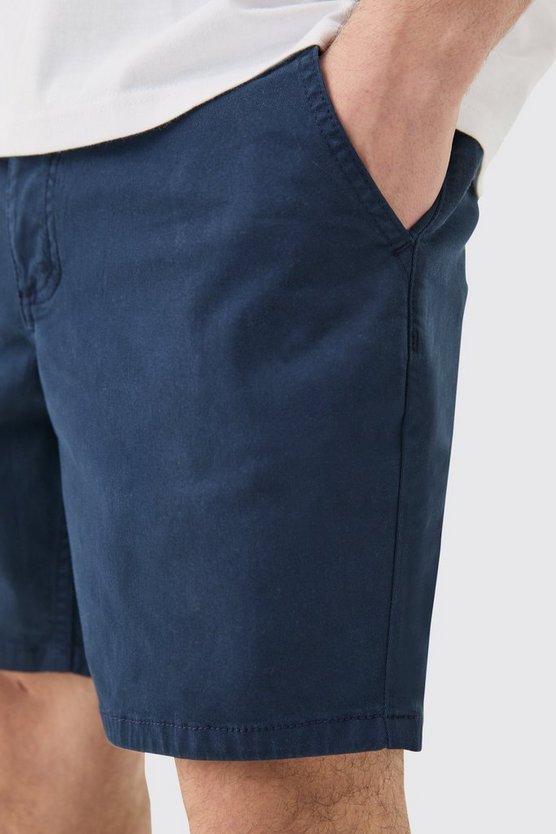 Slim-Fit Chino-Shorts