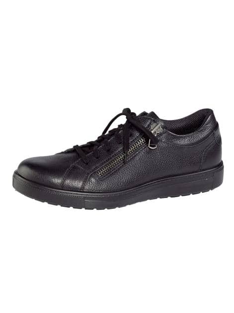 Schnürschuh mit seitlichem Reißverschluss