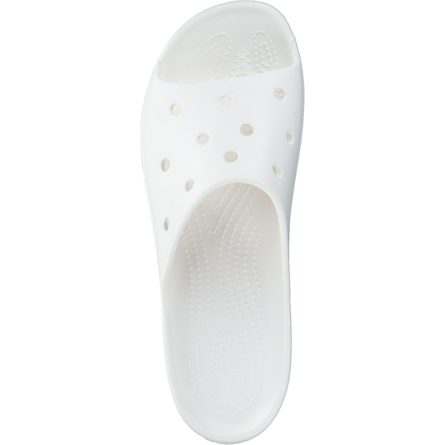 Crocs Classic Platform Slide 208180, Badeschuhe, Damen, WHITE
