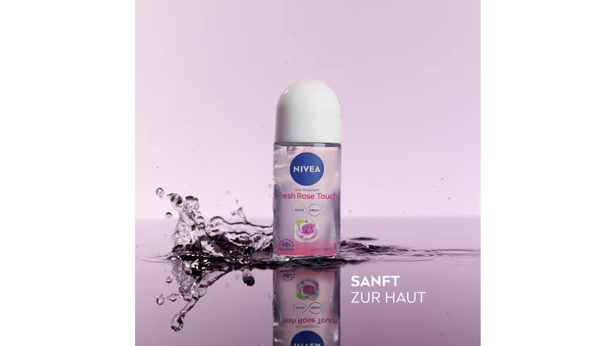 NIVEA Deo Roll-On fresh Rose Touch Anti-Transpirant 50 ml