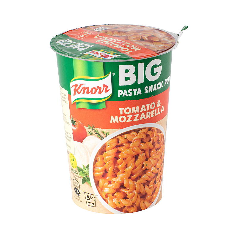Knorr Tomat & mozzarella big snack pot 93 g Knorr