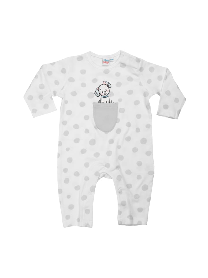 Disney Disney 101 Dalmatiner Overall für Babys in weiß günstig kaufen