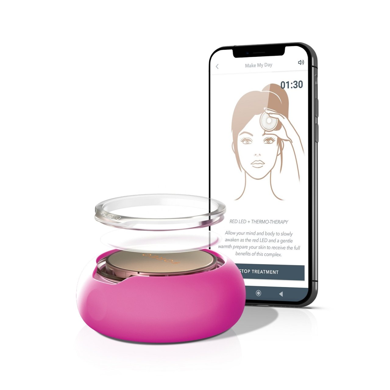 Foreo UFO Mini 2 Intelligente Maskenbehandlung - Fuchsia