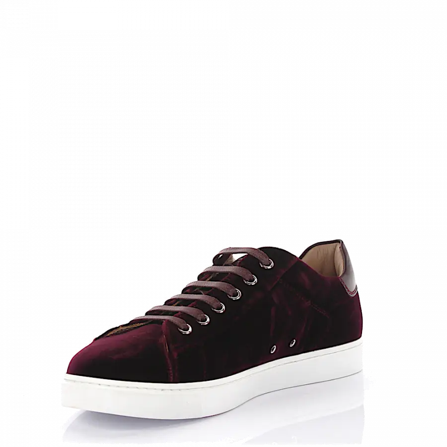 Gianvito Rossi - Sneaker low S20460 Samt - rot