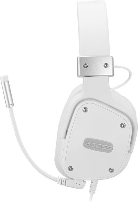 Sades Snowwolf SA-722S Gaming-Headset (Mikrofon abnehmbar)
