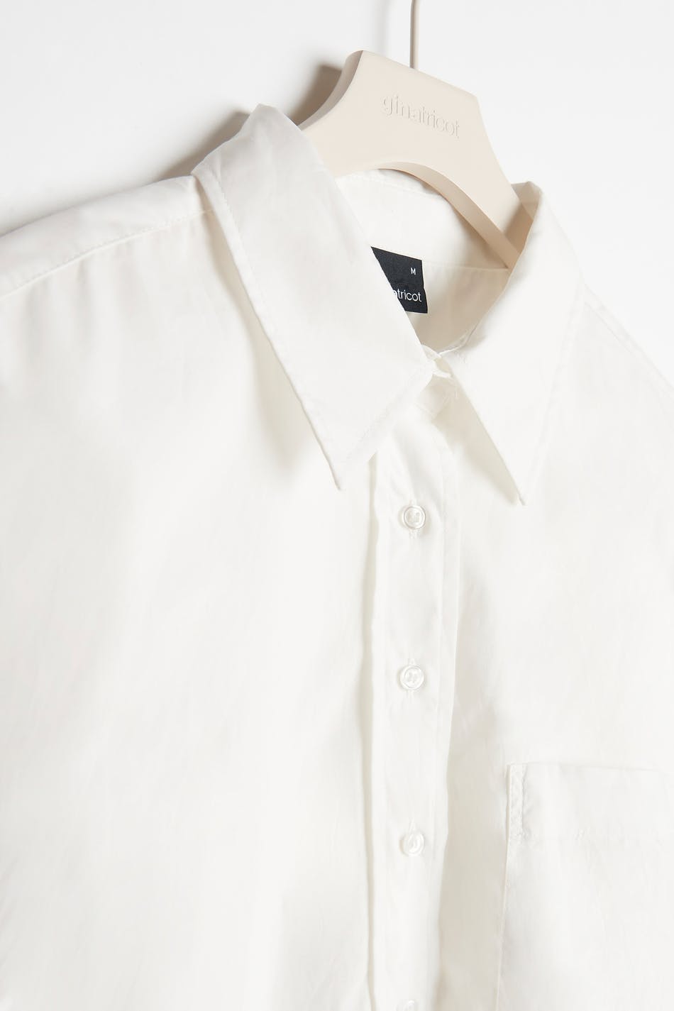 Gizem oversized poplin shirt