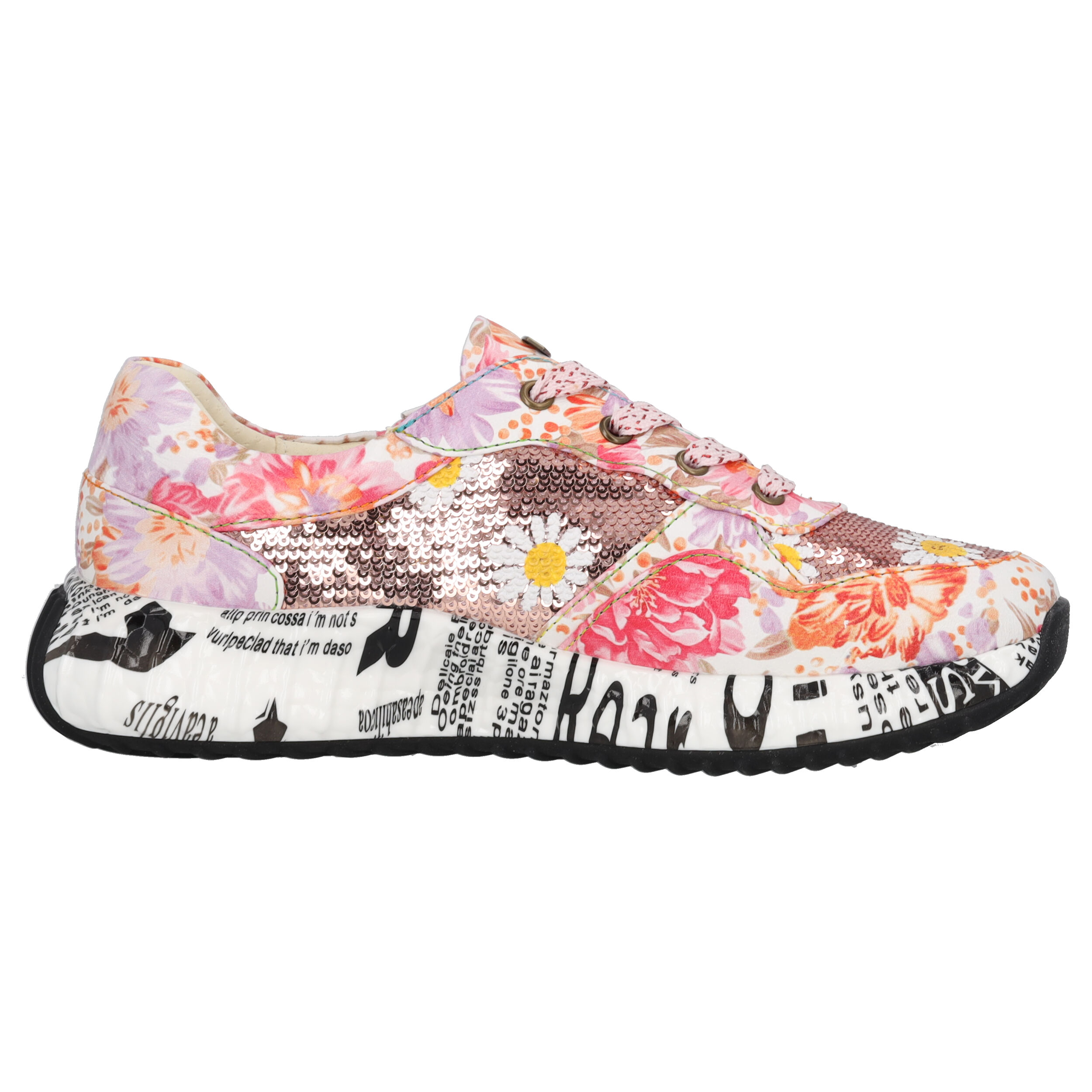 Laura Vita Burton 05, Schnürschuhe, Damen, fraise
