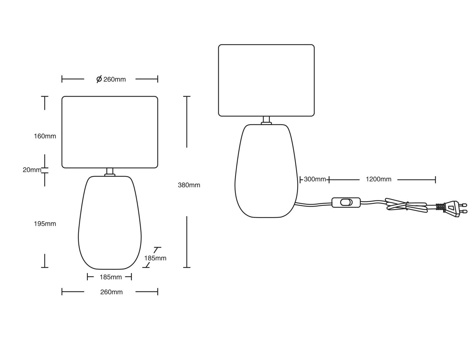 meineWunschleuchte LED Nachttischlampe, LED wechselbar, warmweiß, ausgefallen-e Design-er Fensterlampe für Fensterbank Gold, Höhe 38cm