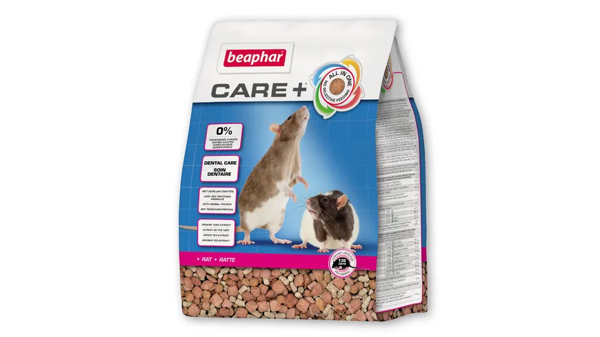 beaphar Nagerfutter Care+ Ratte 1,5kg 1.5 kg
