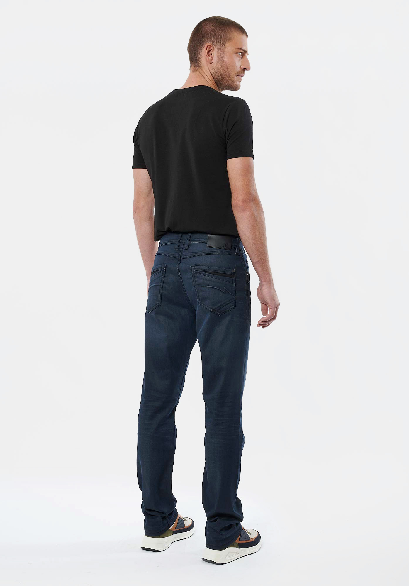 AIDEN  Jean straight bleu homme