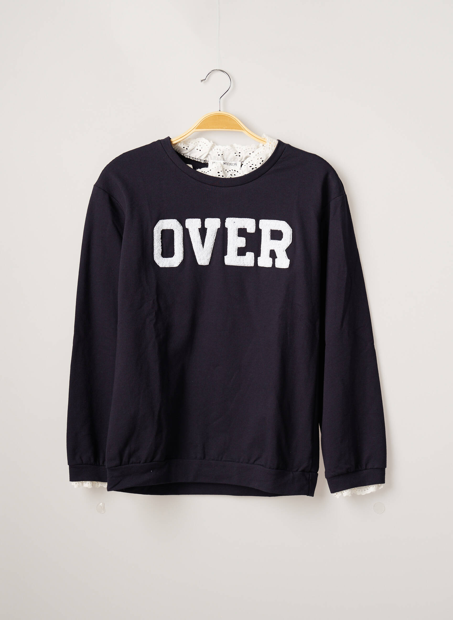 Mini Mignon Sweats Fille couleur bleu