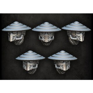 Masked ashigaru heads (5)