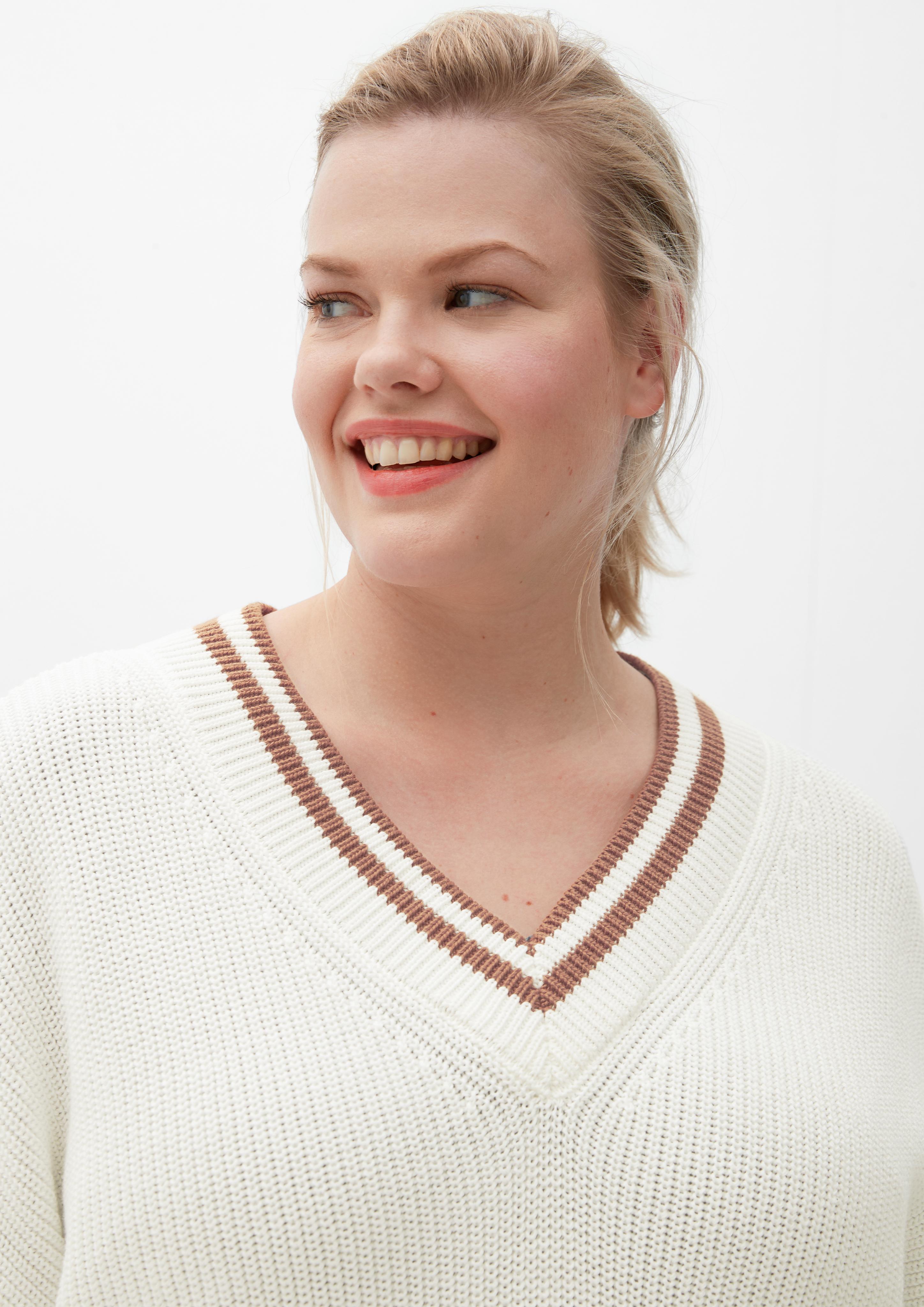 Strickpullover mit kurzem Arm  2121952-0210