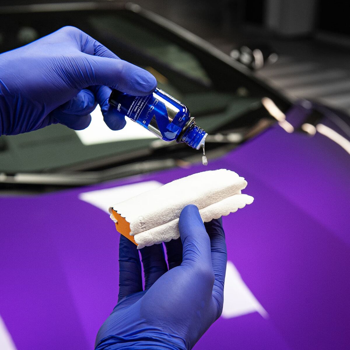 CarPro CQuartz 8Finger Block Applikator