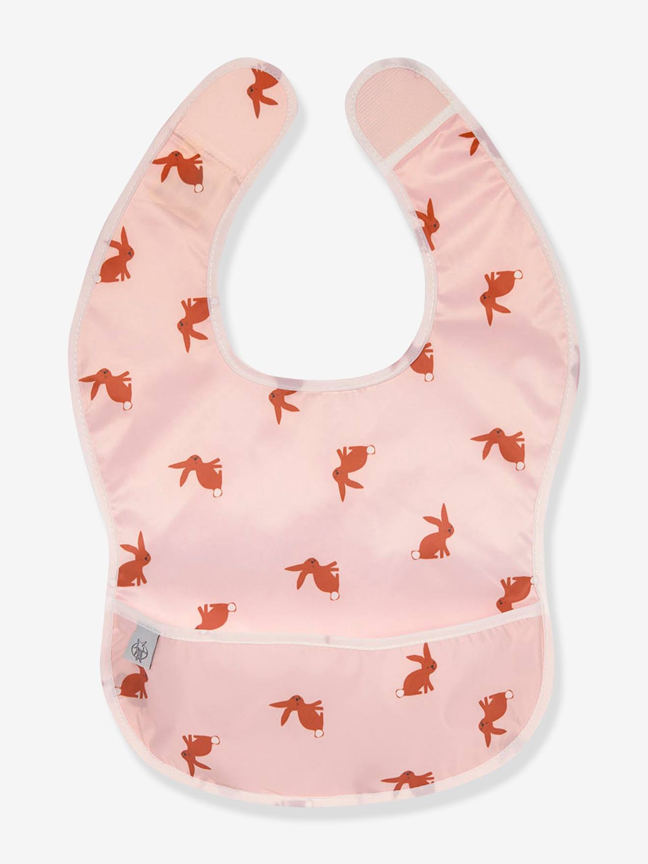 Lot de 2 bavoirs avec poche LÄSSIG Little Forest little forest lapin