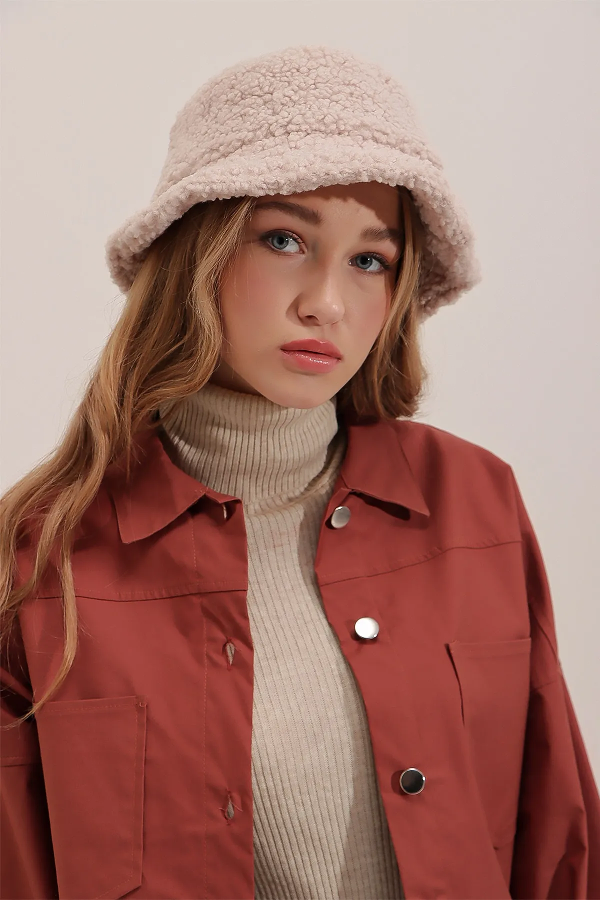 Trend Alaçatı Stili  Cap - Beige