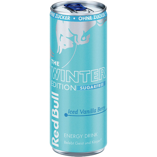 Red Bull Sugarfree Winter Edition Iced Vanilla Berry 0,25L