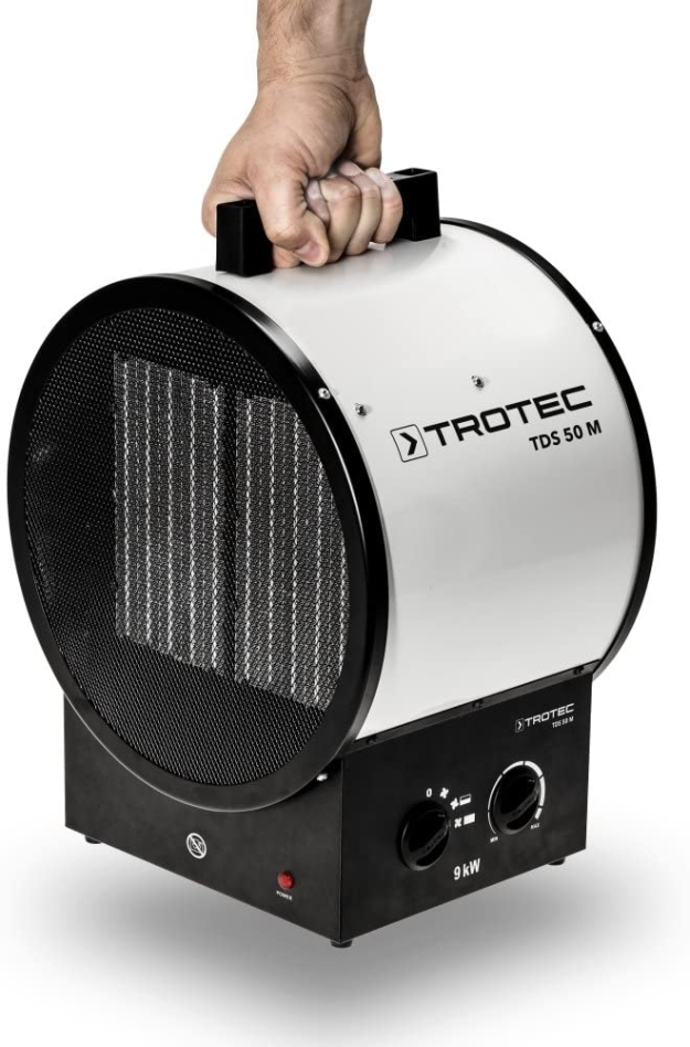 Grzałka ceramiczna Trotec 1410000056 TDS 50 M 9,0 kW 400 V