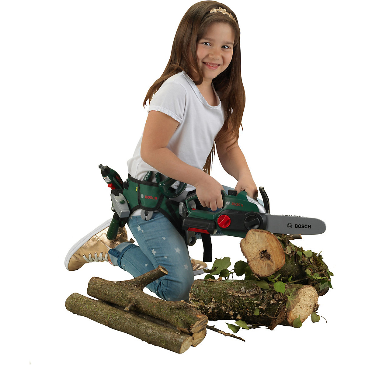 BOSCH Kettensäge mit Zubehör