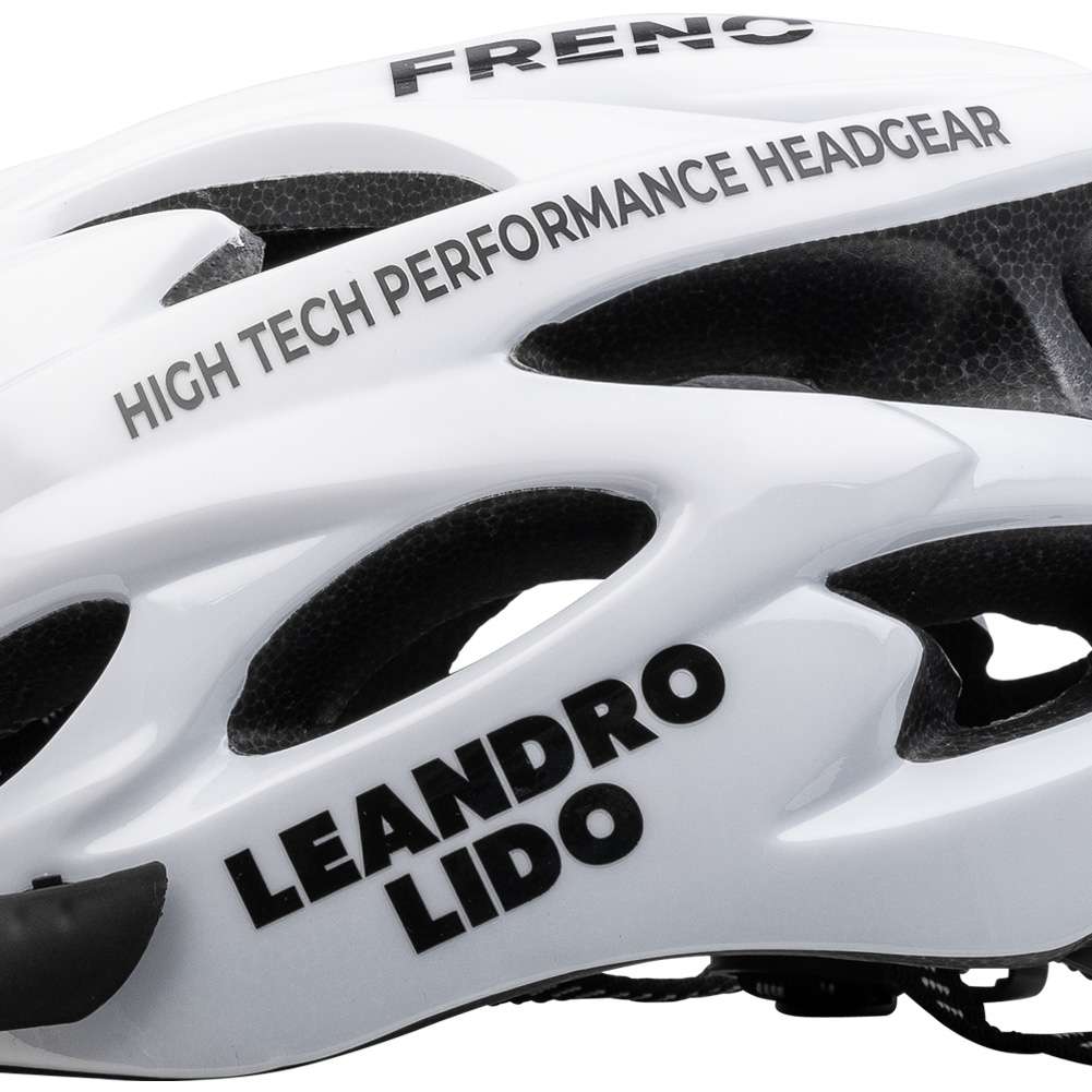 LEANDRO LIDO Freno High Tech Performance Radsport Fahrrad Helm weiß