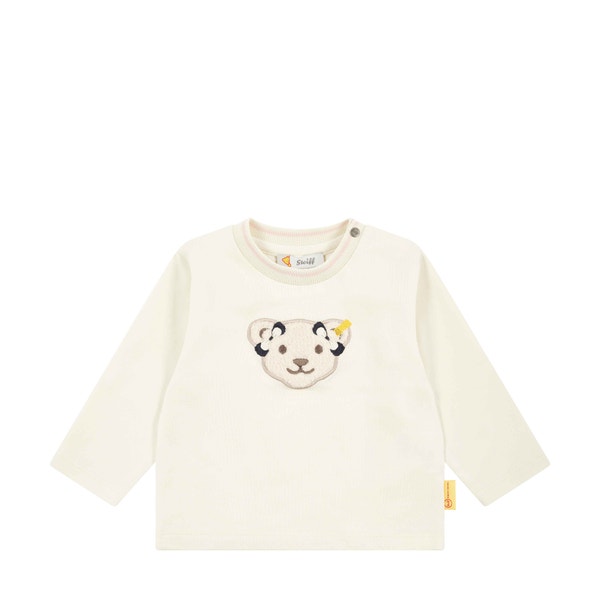 T-Shirt langarm, beige für Mädchen
