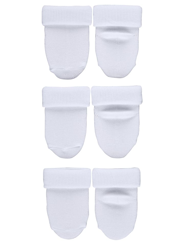 Sterntaler Erstlingssocken 3er-Pack uni in weiß günstig kaufen onesize