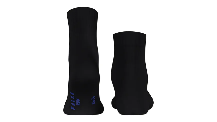 FALKE Unisex Kurzsocken Run Rib schwarz