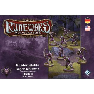 ** % SALE % ** Runewars The Miniatures Game - Wiederbelebte Bogenschützen Erweiterung (DE|EN)