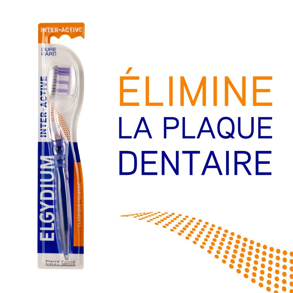 Oral Care ELGYDIUM Inter Active Souple Brosse à dents