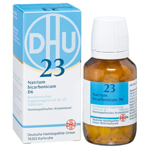 BIOCHEMIE DHU 23 Natrium bicarbonicum D 6 Tabl.  200 St  Tabletten