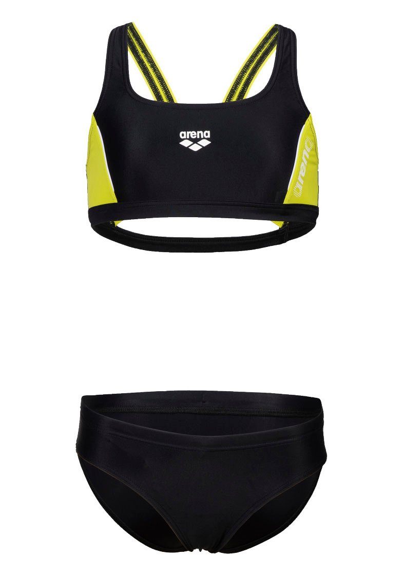 Arena Bustier-Bikini G THRICE JR TWO PIECES R mit Markenschriftzug