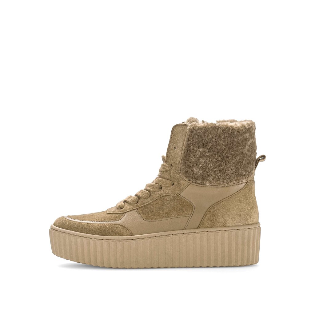 Gabor fashion Schnürstiefelette braun