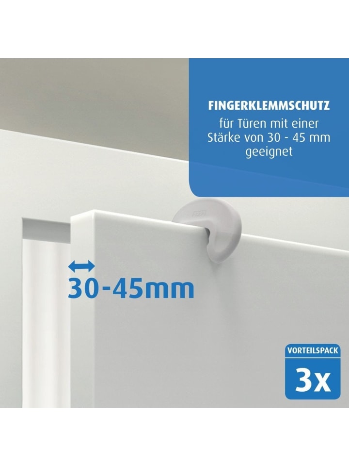 Reer [3 Stück] Türstopper in Transparent ab 0 Monate günstig kaufen onesize