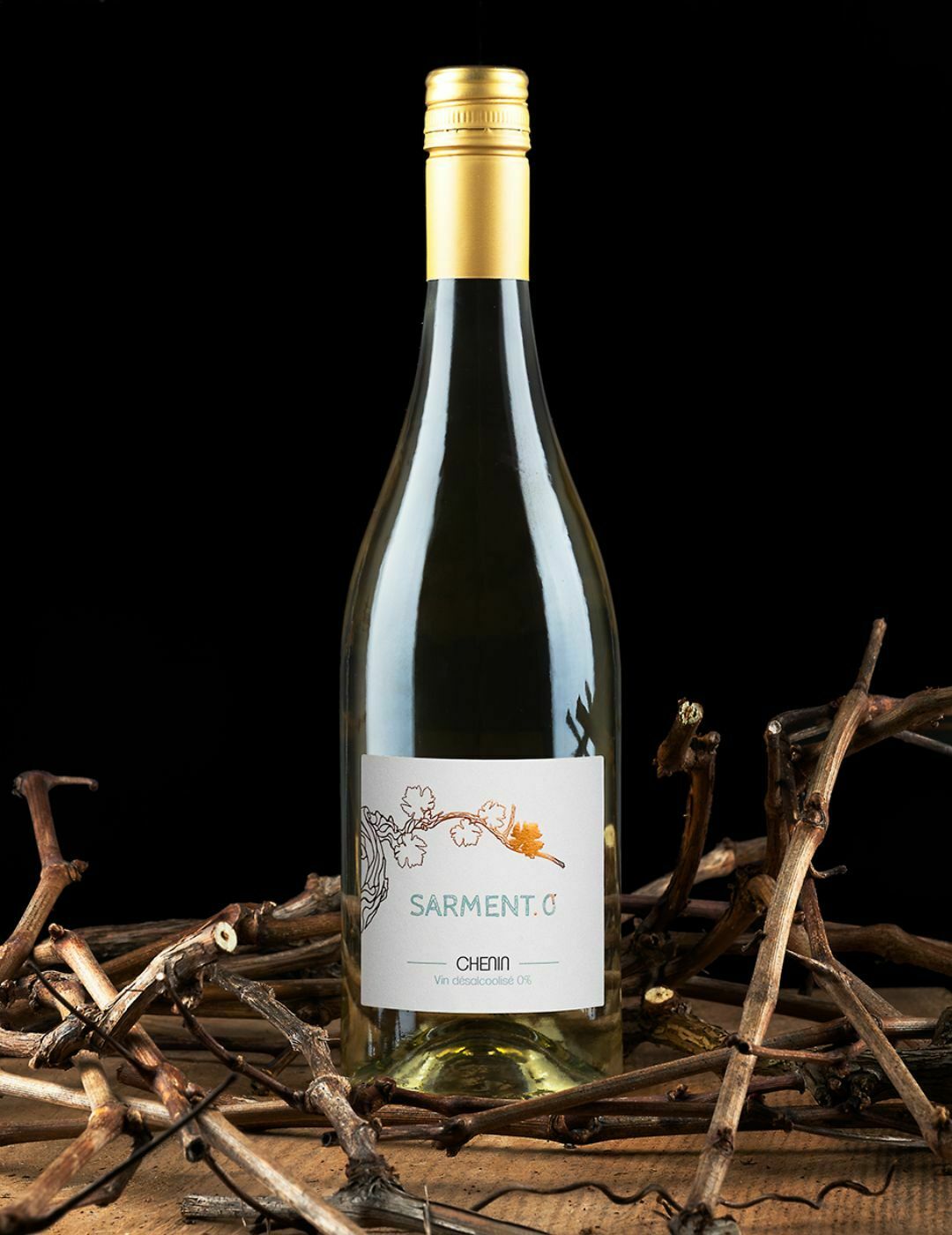 Sarment Zéro : Chenin désalcoolisé - Sans alcool 0.5° |  70 cl