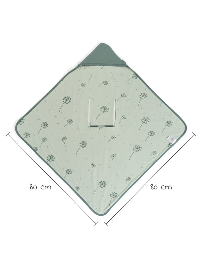 Zamboo Einschlagdecke / leichte Kuscheldecke für Babyschalen in gruen günstig kaufen onesize