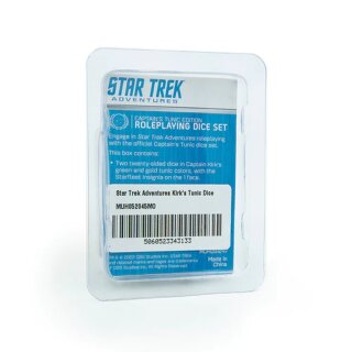 Star Trek Adventures: Kirk's Tunic Dice Blister (EN)