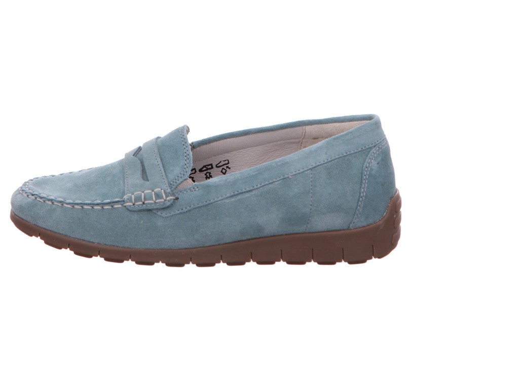 WALDLÄUFER Sportliche Slipper blau