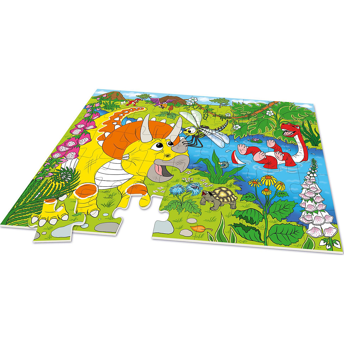 XXL Puzzle Dinosaurier