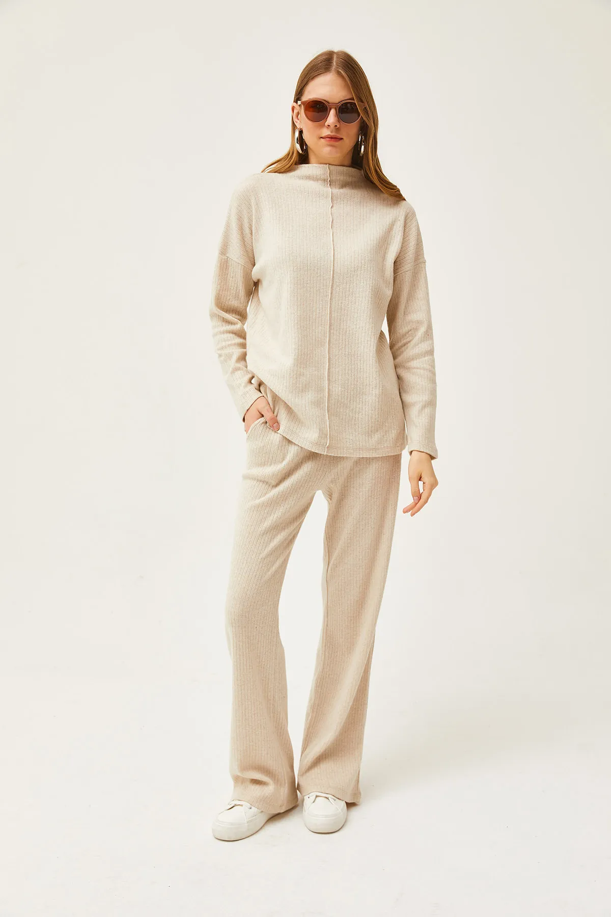 Olalook  Zweiteiler - Grau - Regular Fit