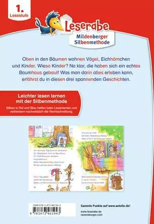 Leserabe mit Mildenberger Silbenmethode: Baumhausgeschichten