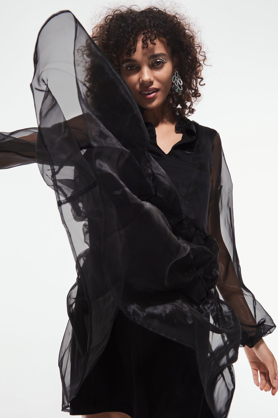 Julie organza dress