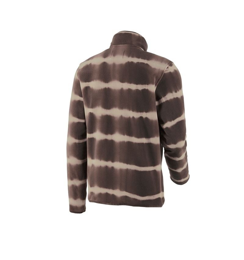 Fleece Troyer tie-dye e.s.motion ten