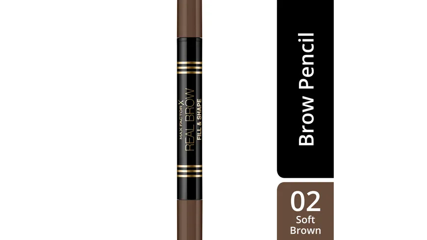 MAX FACTOR Real Brow Fill & Shape Pencil 02 - Soft Brown